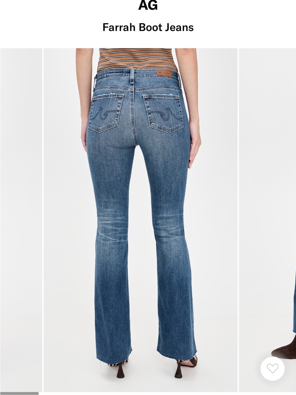 AG Farrah Boot Jeans Mid Rise